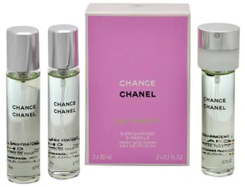 Eau de Toilette Chanel cartridge (3 x 20 ml) Volume: 60 ml