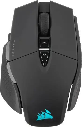 Maus Corsair M65 RGB Ultra Wireless, RGB, 26000 DPI, i zi