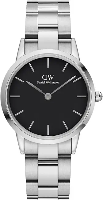 Orë për meshkuj Daniel Wellington, e argjendtë