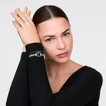 Orë për femra Daniel Wellington Quadro Mini DW00100845, e argjendtë