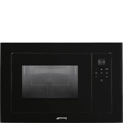 Mikrovalë SMEG Linea FMI120B3, 1300 W, e zezë - 1