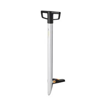 Mbjellës me dorezë të gjatë Xact™ Fiskars, zezë/portokalli