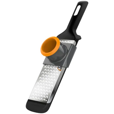 Rende e ashpër Fiskars 1014410, zezë/portokalli - 2