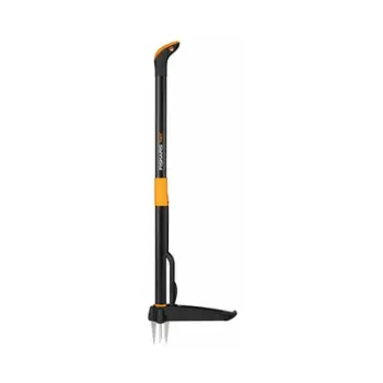 Heqës barërash Fiskars Xact 1020126, 100 cm, zi/portokalli
