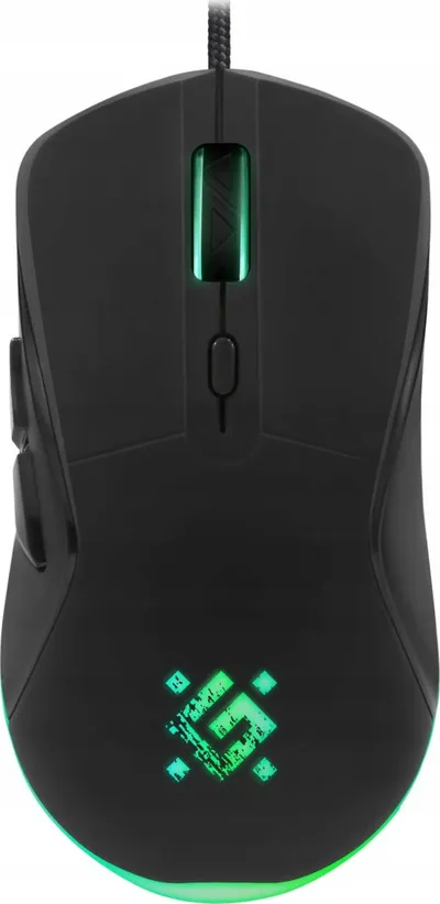 Maus gaming Defender GM-049 Arga, 3600 DPI, 6 butona, me drita LED - 2