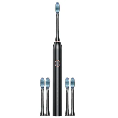 Brushë elektrike për dhëmbë Tiffany TF-8011, 5 pjesë, e zezë - 1