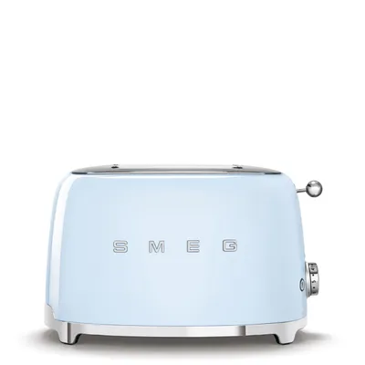 Thekëse buke SMEG 50's Style TSF01PBEU, 950 W, 2 copë, e kaltër pastel - 1