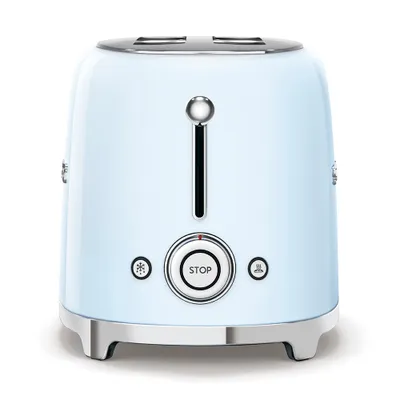 Thekëse buke SMEG 50's Style TSF01PBEU, 950 W, 2 copë, e kaltër pastel - 3