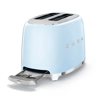Thekëse buke SMEG 50's Style TSF01PBEU, 950 W, 2 copë, e kaltër pastel - 5