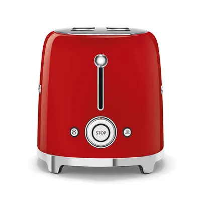 Thekëse buke SMEG 50's Style TSF01RDEU, 950 W, 2 copë, e kuqe - 3