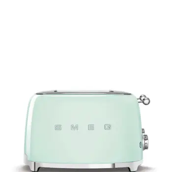 Thekëse buke SMEG 50's Style TSF03PGEU, 2000 W, 4 copë, e gjelbër pastel
