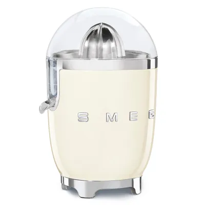 Shtrydhëse frutash SMEG 50's Style CJF11CREU, 70 W, e kremtë - 2