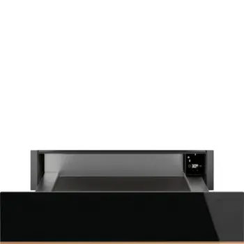 Sirtar ngrohës SMEG Dolce Stil Novo CPRT615NR, 15cm, 500 W, e zezë