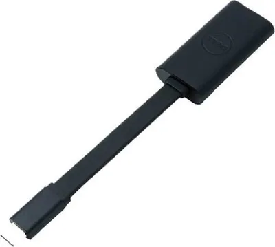 Përshtatës Dell, USB-A në USB-C, i zi - 3
