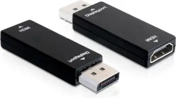 Përshtatës Delock Displayport - HDMI, i zi