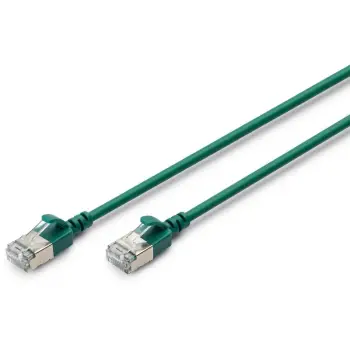 Kabllo rrjeti DIGITUS Cat6A F/FTP Slim Patch Cable / 5m – Gjelbër