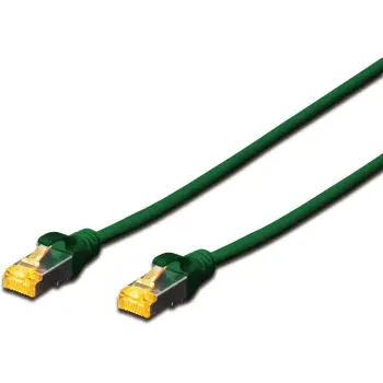 Kabllo rrjeti Digitus Cat6a, 10m, S/FTP, RJ-45, e gjelbër