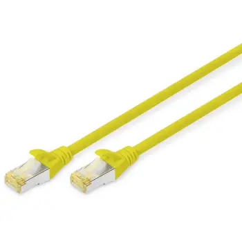 Kabllo rrjeti Digitus Cat6a S/FTP 10m, RJ-45, e verdhë