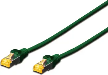 Kabllo rrjeti Digitus Cat6a 3m, S/FTP, RJ-45, e gjelbër