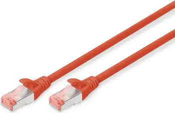 Kabllo rrjeti Digitus Cat6, 5m, S/FTP, RJ-45, kuqe
