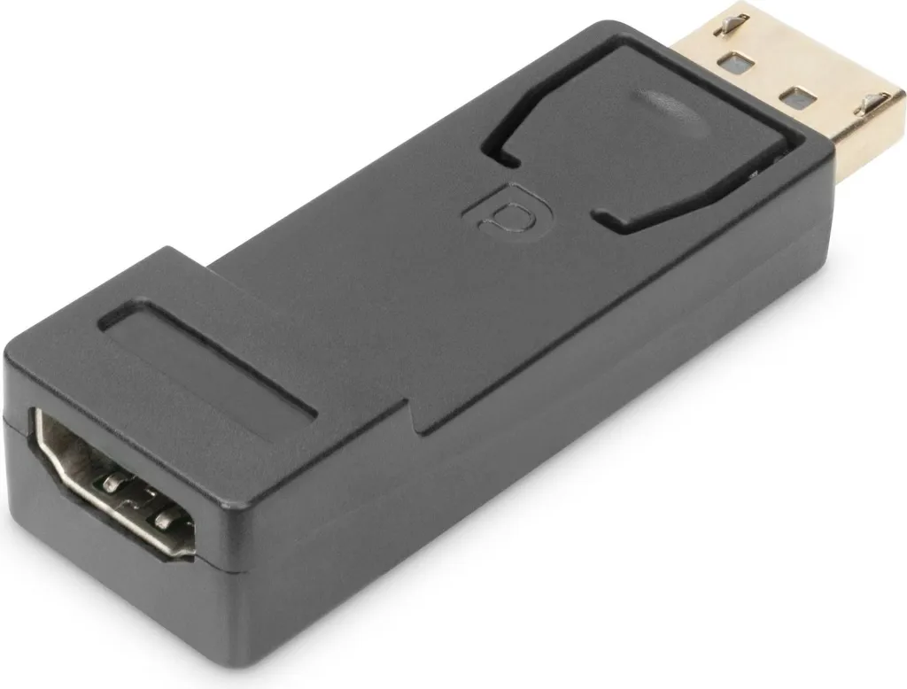 Adapter Digitus DisplayPort në HDMI, 1080p, e zezë - 2
