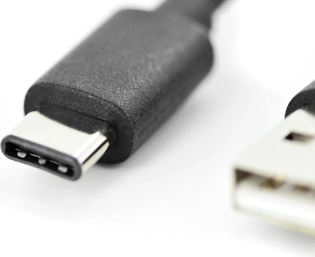 Kabllo USB Digitus Type-C në USB A, 1m, USB 2.0, e zezë - 5