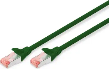 Kabëll rrjeti Digitus CAT6 S/FTP, 0.5m, RJ-45, i gjelbërt