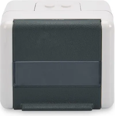 Prizë për 2 module Keystone(LAN) Digitus (DN-93844-OD), hiri - 1