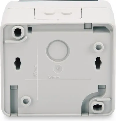 Prizë për 2 module Keystone(LAN) Digitus (DN-93844-OD), hiri - 2