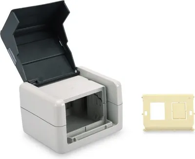 Prizë për 2 module Keystone(LAN) Digitus (DN-93844-OD), hiri - 3