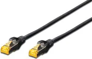 Kabllo rrjeti Digitus Cat 6A, 5.1 - 7 m, e zezë