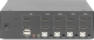 KVM switch Digitus, 4 porte HDMI, 4K, i zi - 2