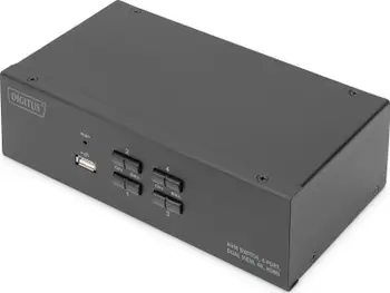 KVM switch Digitus, 4 porte HDMI, 4K, i zi