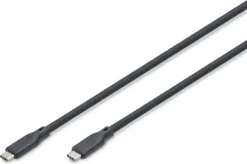 Kabëll USB Digitus, USB4 Gen 2x2, 1m, i zi