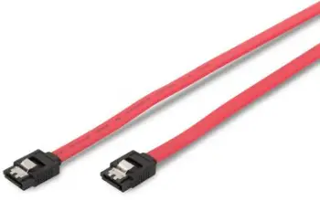 Kabllo SATA Digitus, 0.3m, e kuqe