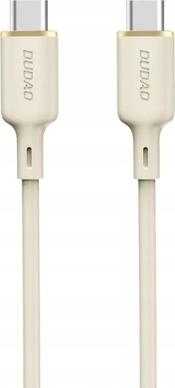 Kabllo USB C Dudao L7Scc, USB C në USB C, 100W, 2m, e bardhë