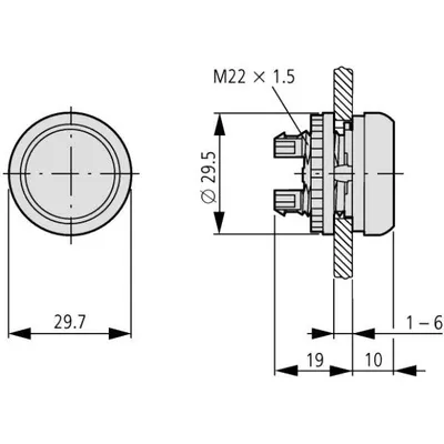 Buton Eaton, i kaltër - 2
