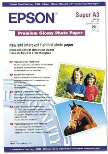 Letër fotografike për printer Epson (C13S041316), A3+