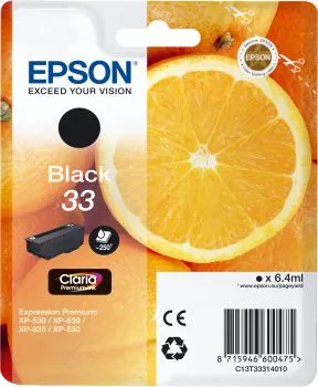 Ngjyrë për printim Epson (C13T33314010), e zezë - 1