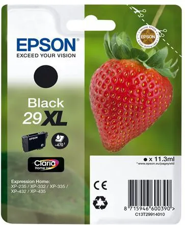 Bojë për printer Epson T29XL / C13T29914012, e zezë - 1