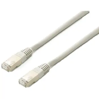 Kabllo për Rrjet Equip Patch Cable Cat6A S/FTP / 2xRJ45 / 0.50m / Bardhë / LSZH – Polybag