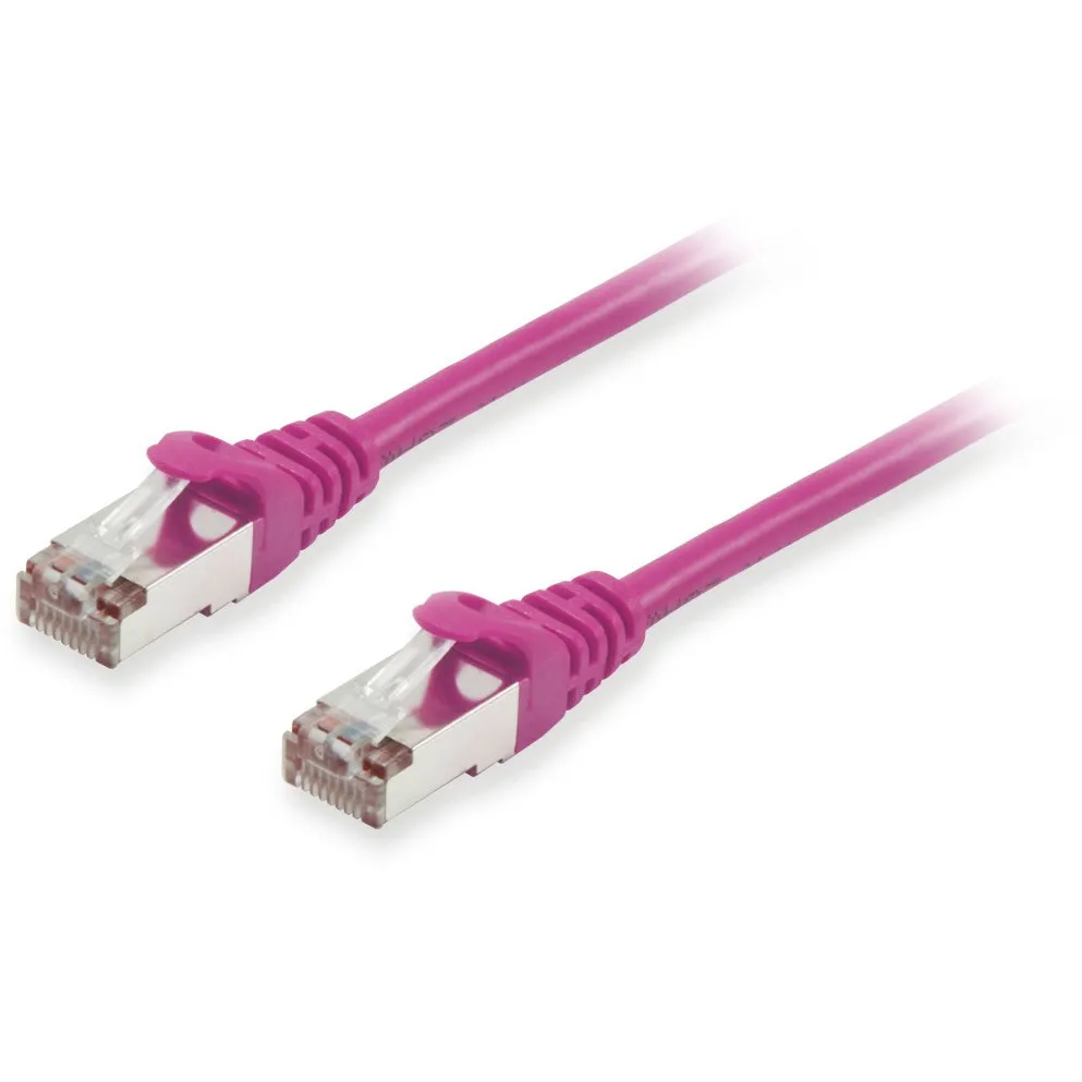 Kabllo për rrjet / Equip Patch Cable Cat6A S/FTP / 2xRJ45 / 1.50m / LSZH / Polybag – Vjollcë - 1
