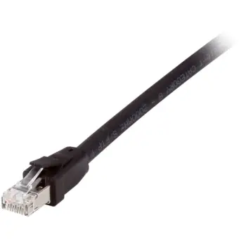 Kabllo për Rrjet Equip Patch Cable Cat8.1 / S/FTP / 2xRJ45 / 1.00m / LSZH / Polybag – Zezë