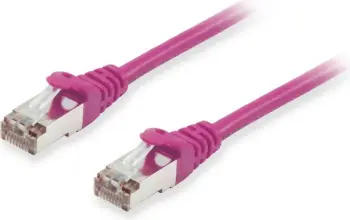 Kabllo rrjeti Cat6a Equip S/FTP 1.5m, RJ-45, e purpurt