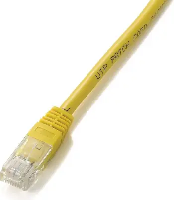 Kabëll rrjeti Cat5e Equip 3m, UTP, RJ-45, verdhë