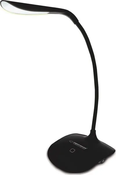 Llambë tavoline Esperanza, USB, e zezë - 1
