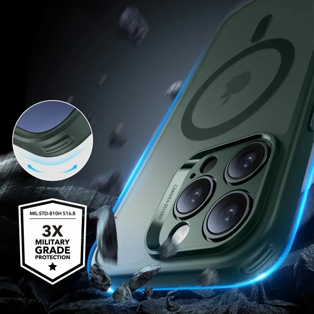 Mbështjellës ESR Classic Pro Set HaloLock MagSafe për iPhone 16 Pro, e gjelbër, set - 4