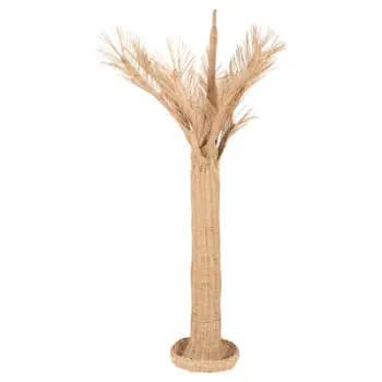 Pemë dekorative FH7871 rattan ngjyrë natyrale Φ110x180Hcm