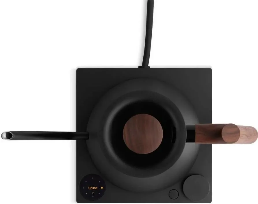 Çajnik elektrik Fellow Stagg EKG PRO, 0.9L, display LCD, dore druri, i zi - 3