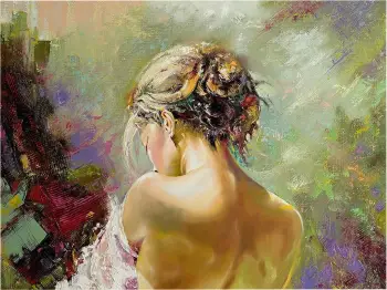 Pikturë muri GOBI FH4774, kanavacë e printuar, 98x2.5x68cm